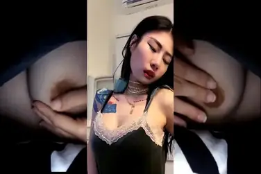 Vey Ruby Jane Seleb TikTok Remas Dada Depan Kamera